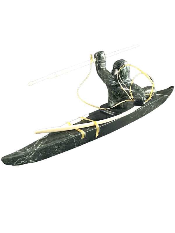Kayak by Noah Jaw - inuitartzone.com