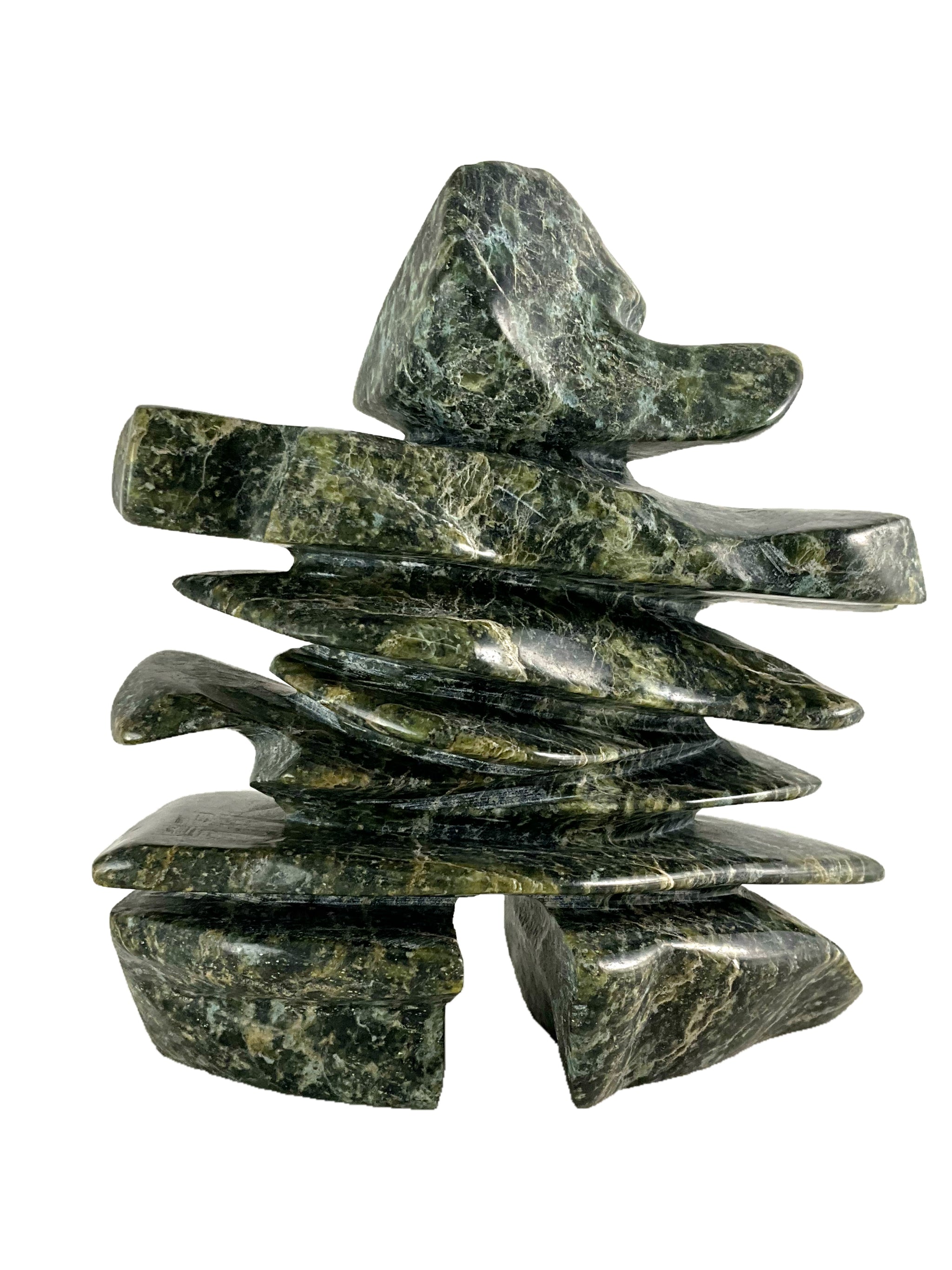 Inukshuk by Isaaq Ohotaq