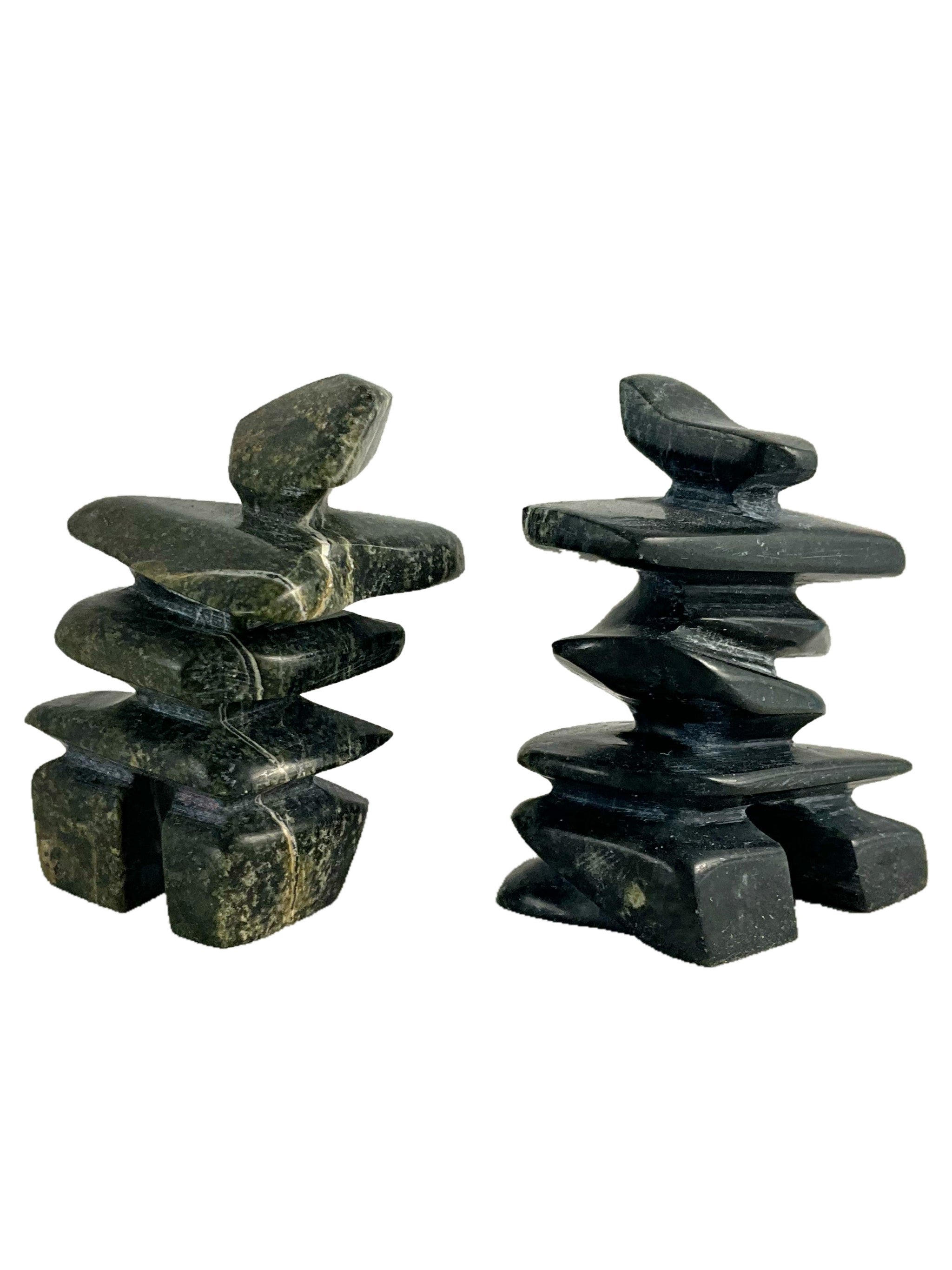 Inukshuk (2) by Isaaq Ohotaq