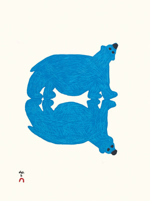 « Le reflet de l'ours » par SAIMAIYU AKESUK