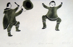 Drum Dance by Elisapee Ishulutaq 1972