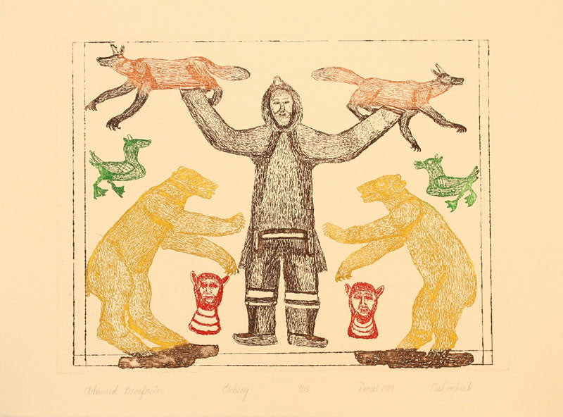 BIENFACTEUR ADMIRÉ par Oshoochiak Pudlat