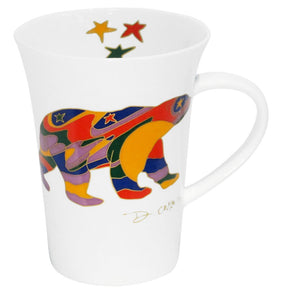 3 mugs package - Dawn Oman Alpha Bear Porcelain Mug
