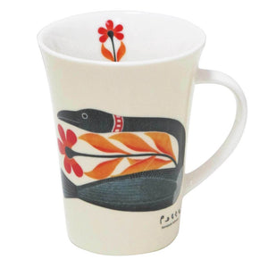 3 mugs package - Kenojuak Ashevak Floral Passage Porcelain Mug
