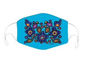 Norval Morrisseau Flowers and Birds Reusable Face Mask