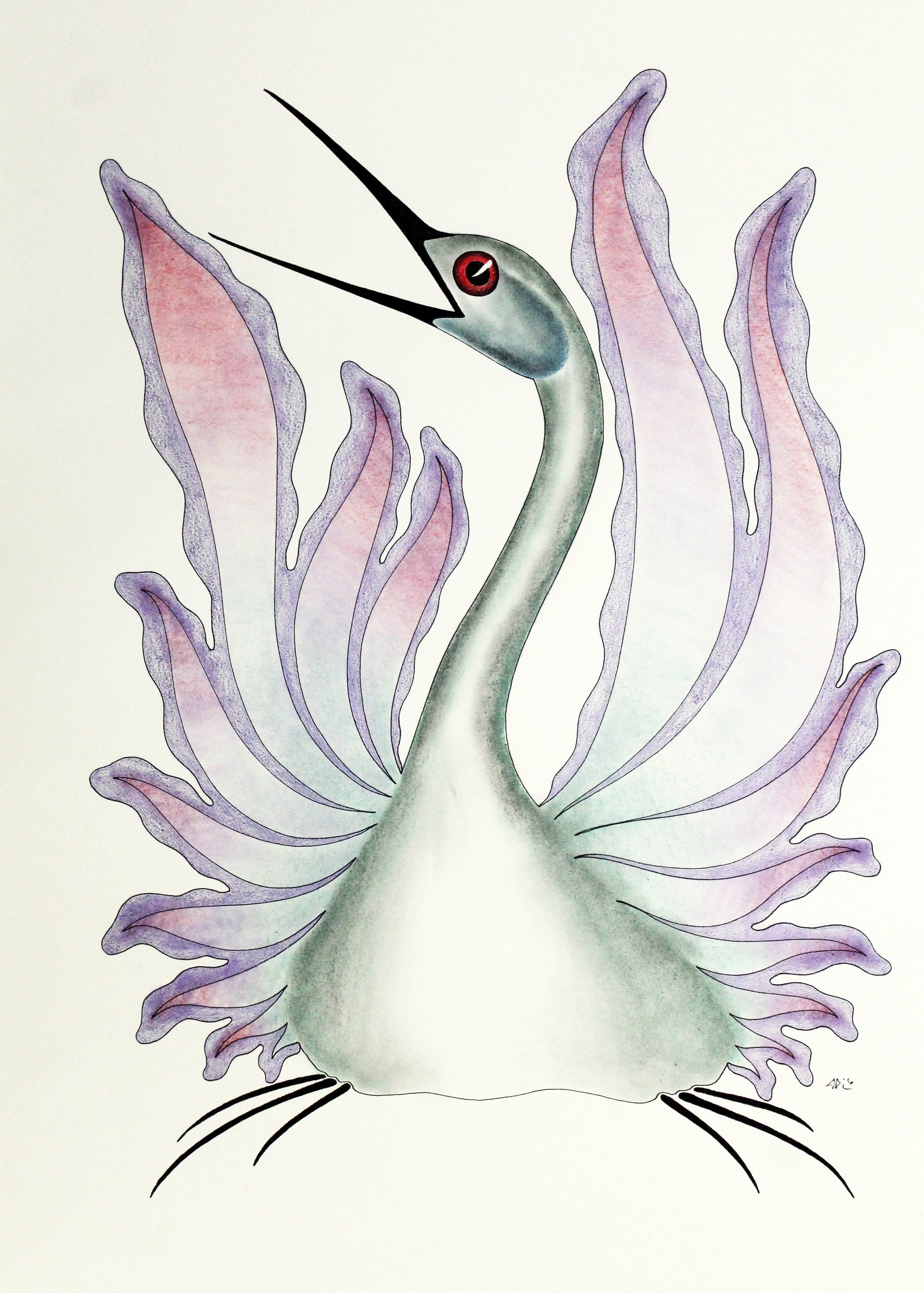 Elegant Loon by Aoudla Pudlat