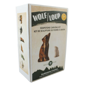 Wolf SOAPSTONE CARVING KIT