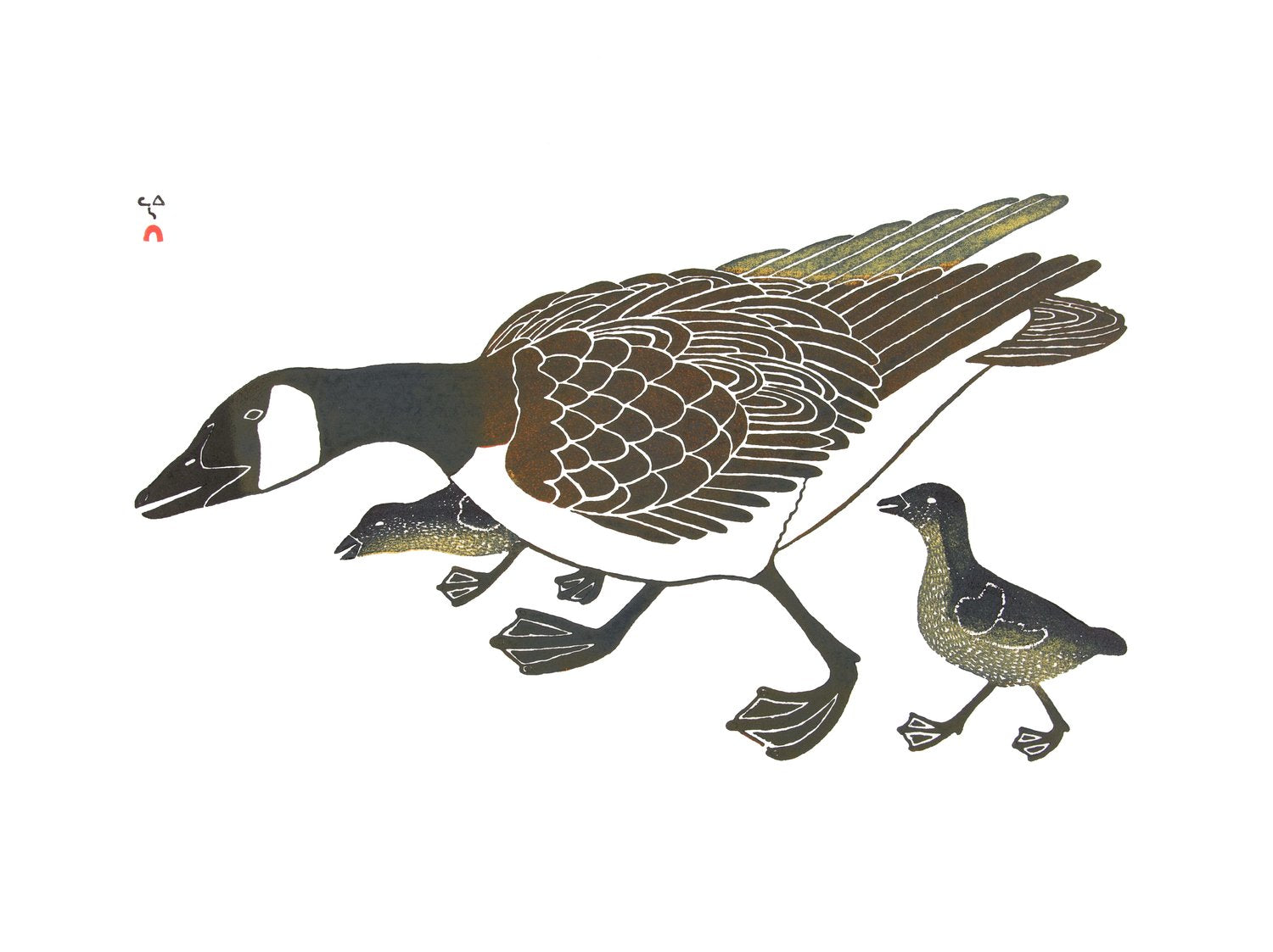 Der erste Spaziergang von Kananginak Pootoogook