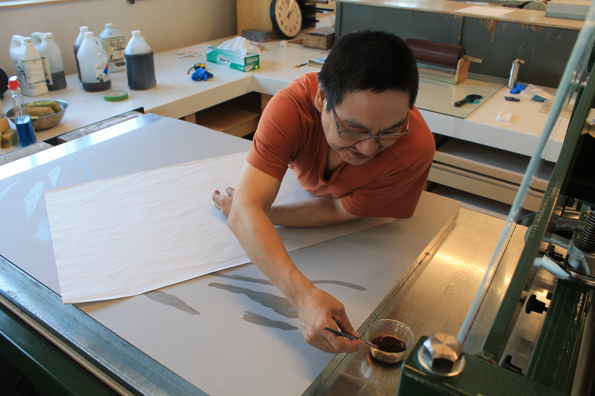 The Cape Dorset - Kinngait Print shop in images
