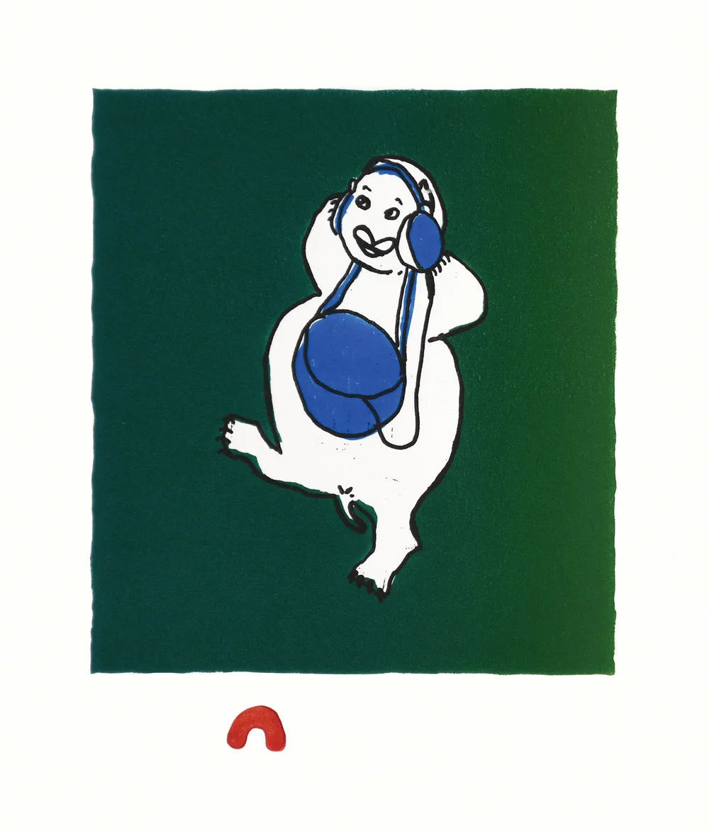 Avingnga (Lemming) by Shuvinai Ashoona  From the cape dorset shuvinai ashoona squiggly friends inuit art 2026 collection 