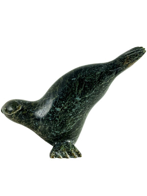 Diving seal by Ning Ashoona