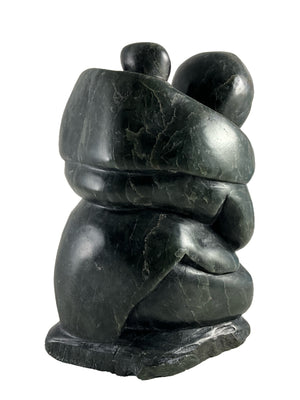 Mother and Child by Samsom Kingalik