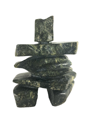 Inukshuk by Isaaq Ohotaq