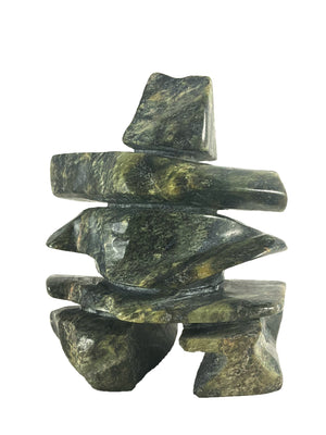 Inukshuk by Isaaq Ohotaq