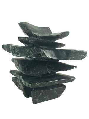 Inukshuk by Isaaq Ohotaq