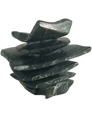 Inukshuk by Isaaq Ohotaq