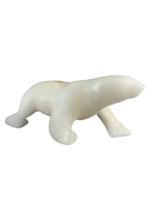 Polar bear by Ashoona Ashoonan( Alabaster)