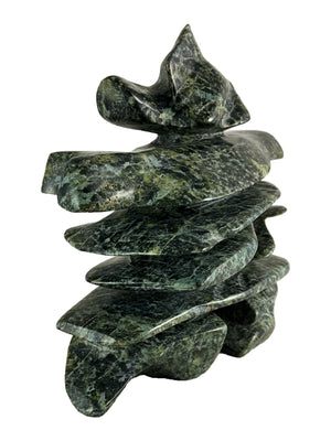 Inukshuk by Isaaq Ohotaq
