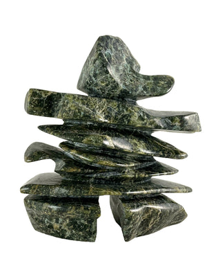 Inukshuk by Isaaq Ohotaq