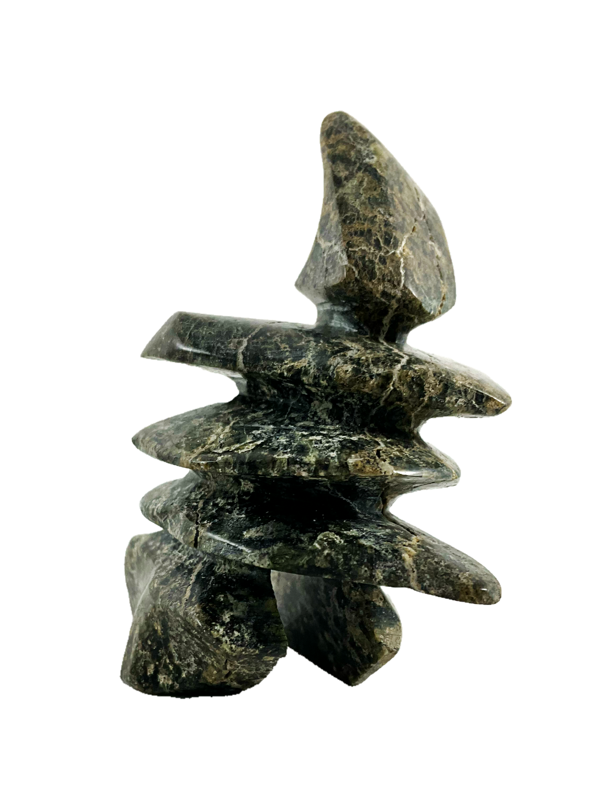 Inukshuk by Isa Ohotaq