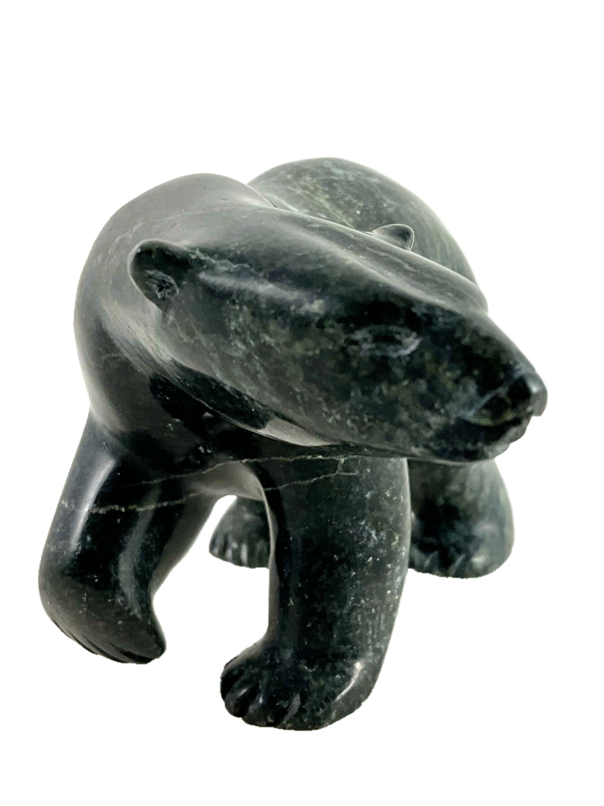 Walking bear by Quaraq Ningeosiaq