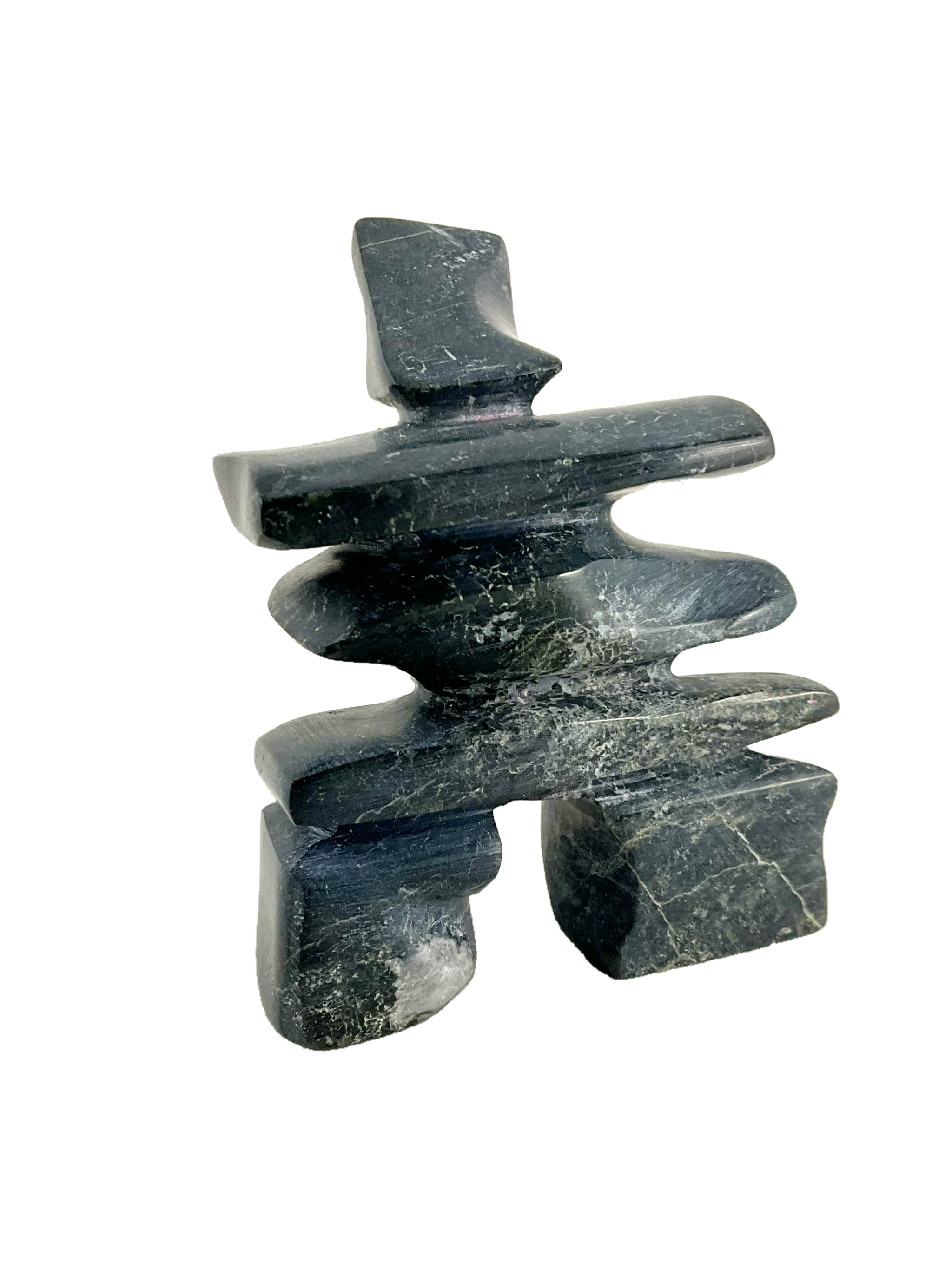 Inukshuk by Isaaq Ohotaq