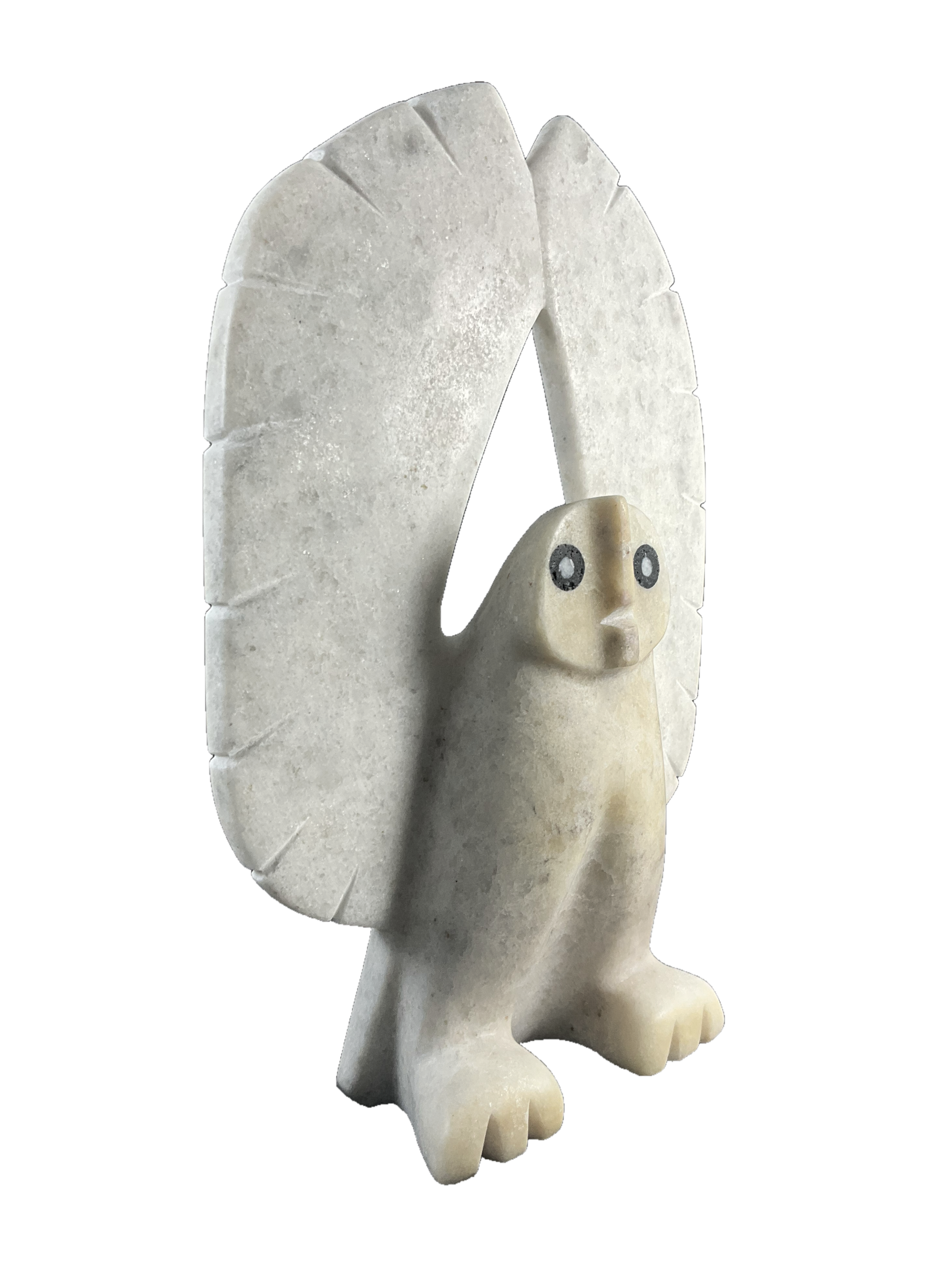 Majestic owl by Adamie Qaumagiaq