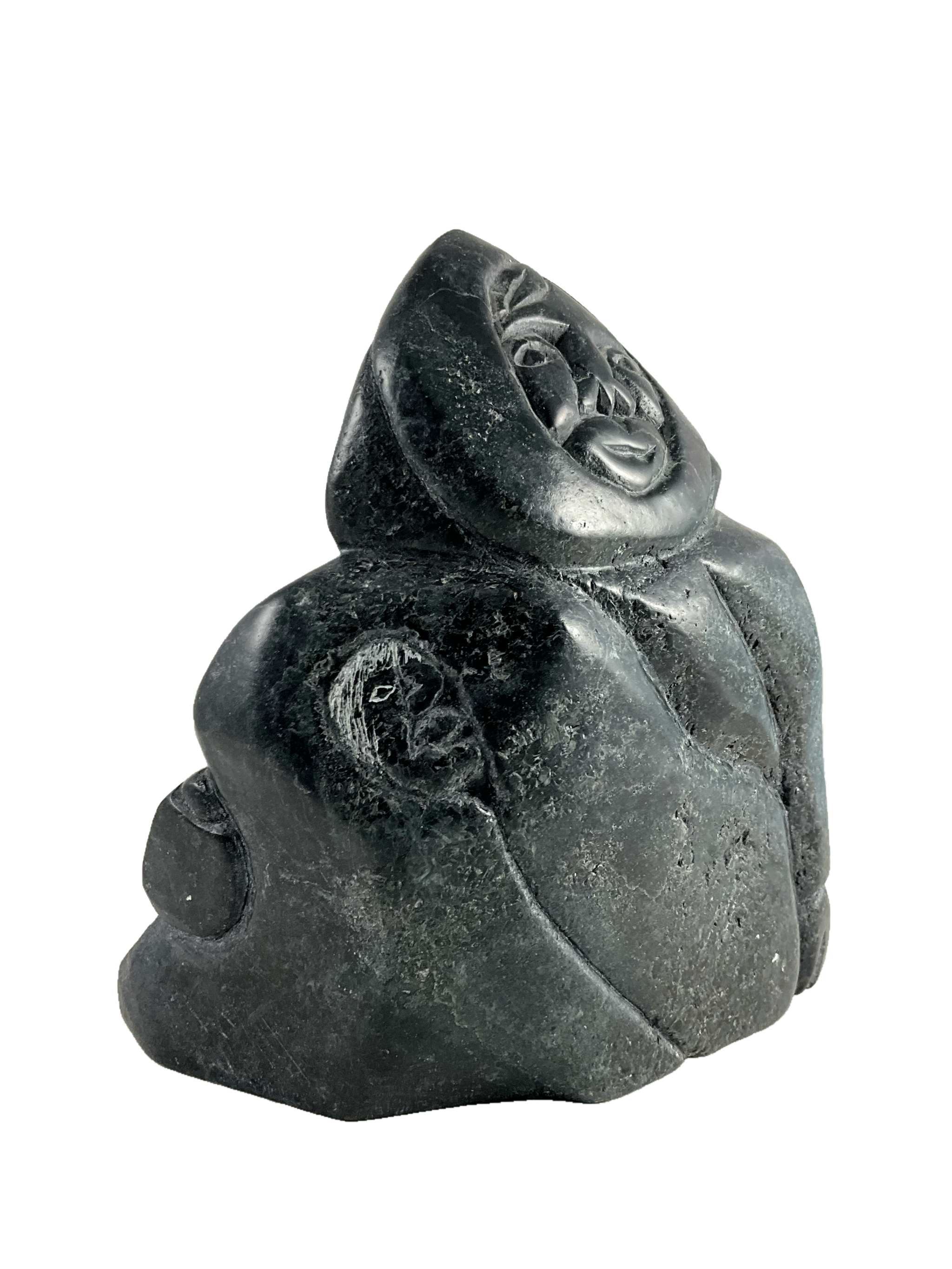 Mother and Child by Bobby Aupaluktuk