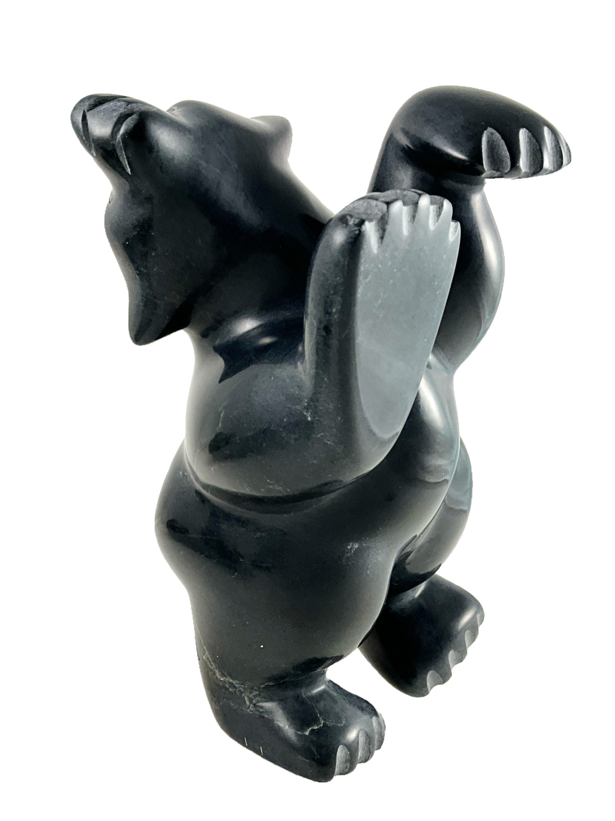 Dancing bear by Ottokie Samayuallie
