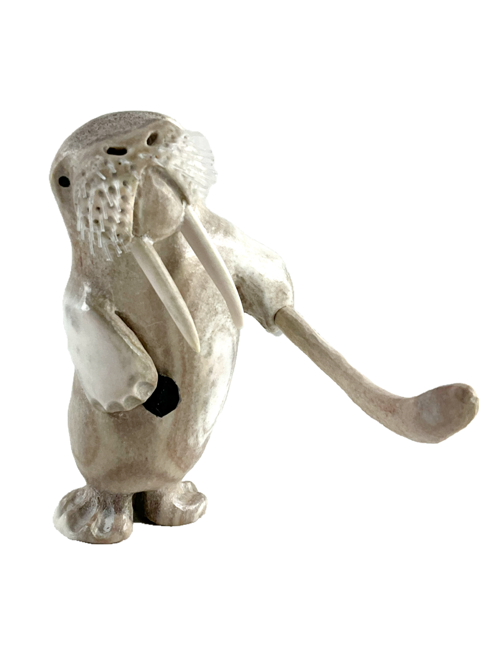 Walrus Hockey Player by Billy Kuniliusee