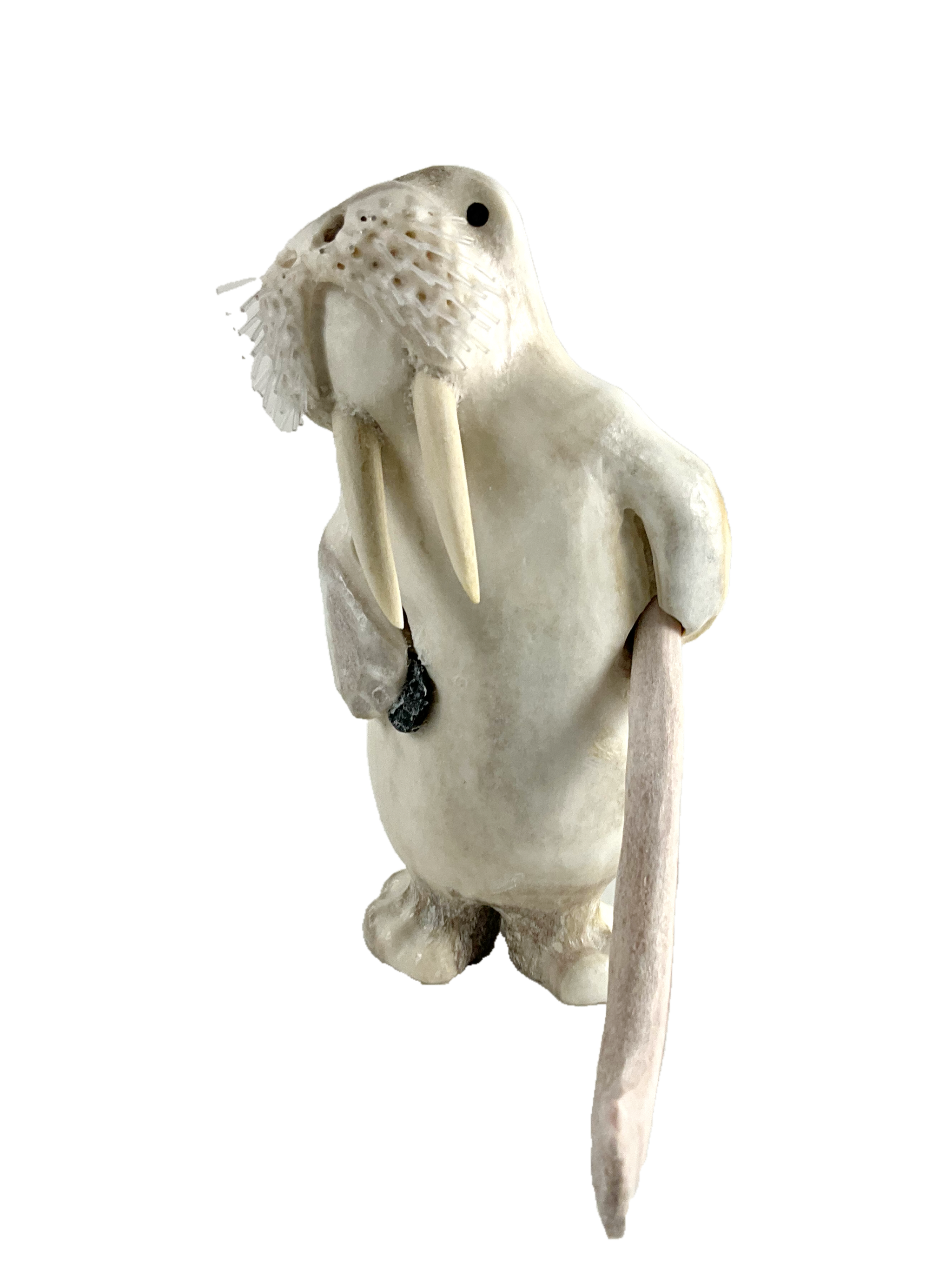 Walrus Hockey Player by Billy Kuniliusee
