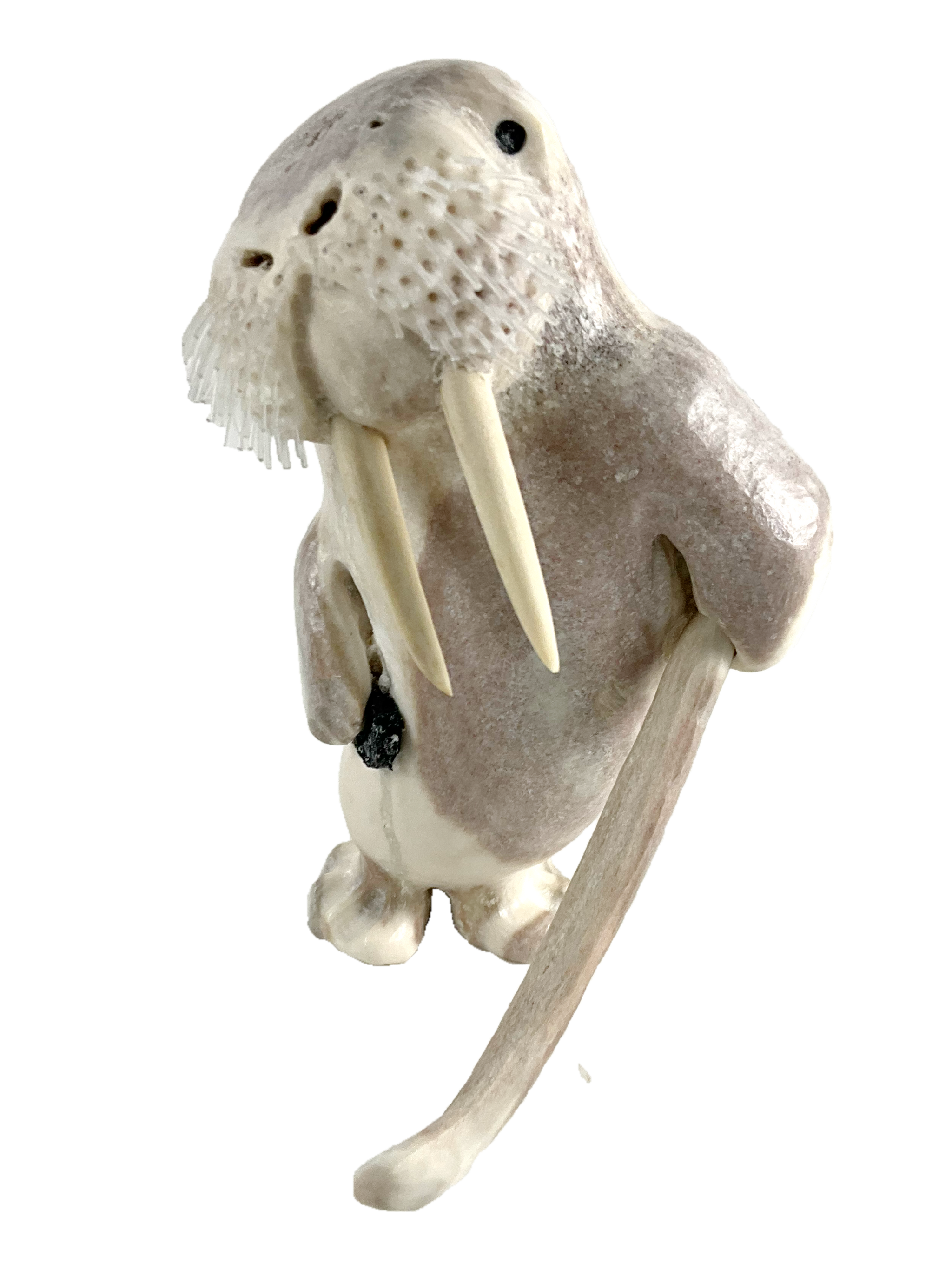 Walrus Hockey player by Billy Kuniliusee