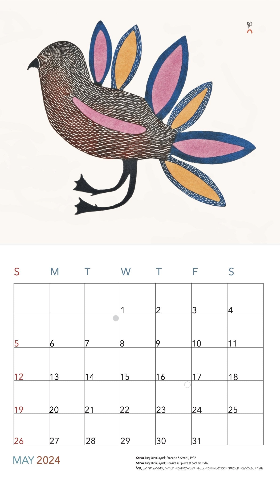 inuit art calendar