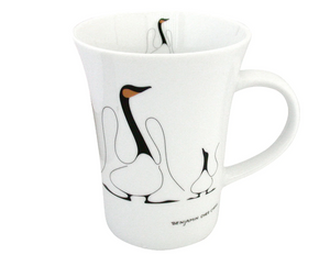 Benjamin Chee Chee Learning Porcelain Mug 3 mug package