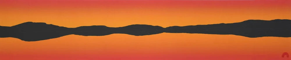 Sunset by PADLOO SAMAYUALIE From the cape dorset annual print collection 2026