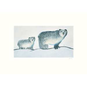 Ours errants par ANNIE PARR - 350 $ 