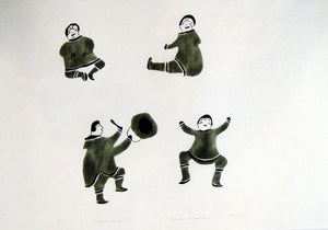 Drum Dance by Elisapee Ishulutaq 1972