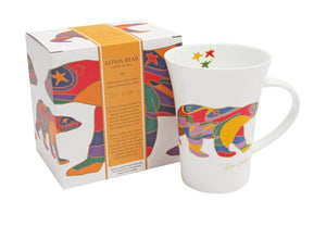 3 mugs package - Dawn Oman Alpha Bear Porcelain Mug