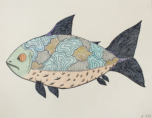 Fish by Cee Pootoogook