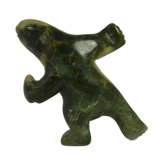 Inuit carving by Simionie Killiktee, sculpture inuit, inuit carving