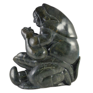 inuit art mother and child