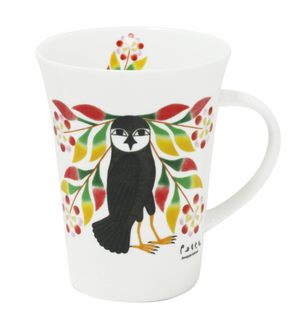 3  mug Kenojuak Ashevak Owl's Bouquet Porcelain Mug