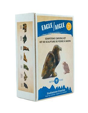 Studiostone Creative Eagle Soapstone Carving Kit