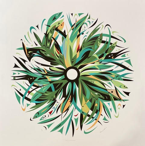 Pacific spirit by Susan Point - inuitartzone.com