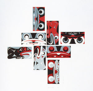 Pacific Spirit 2000 (Grenouilles) par Susan Point